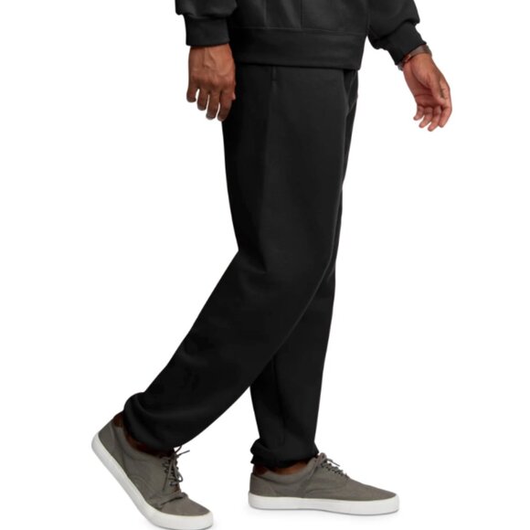 Fruit of the Loom Men's EverSoft Fleece Elastic Bottom Sweatpants with Pockets - Picture 2 of 6
